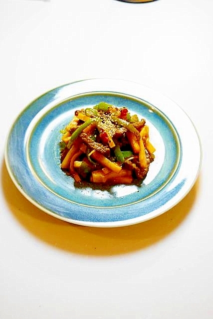 背徳感MAX！チンジャオロース（青椒肉絲）