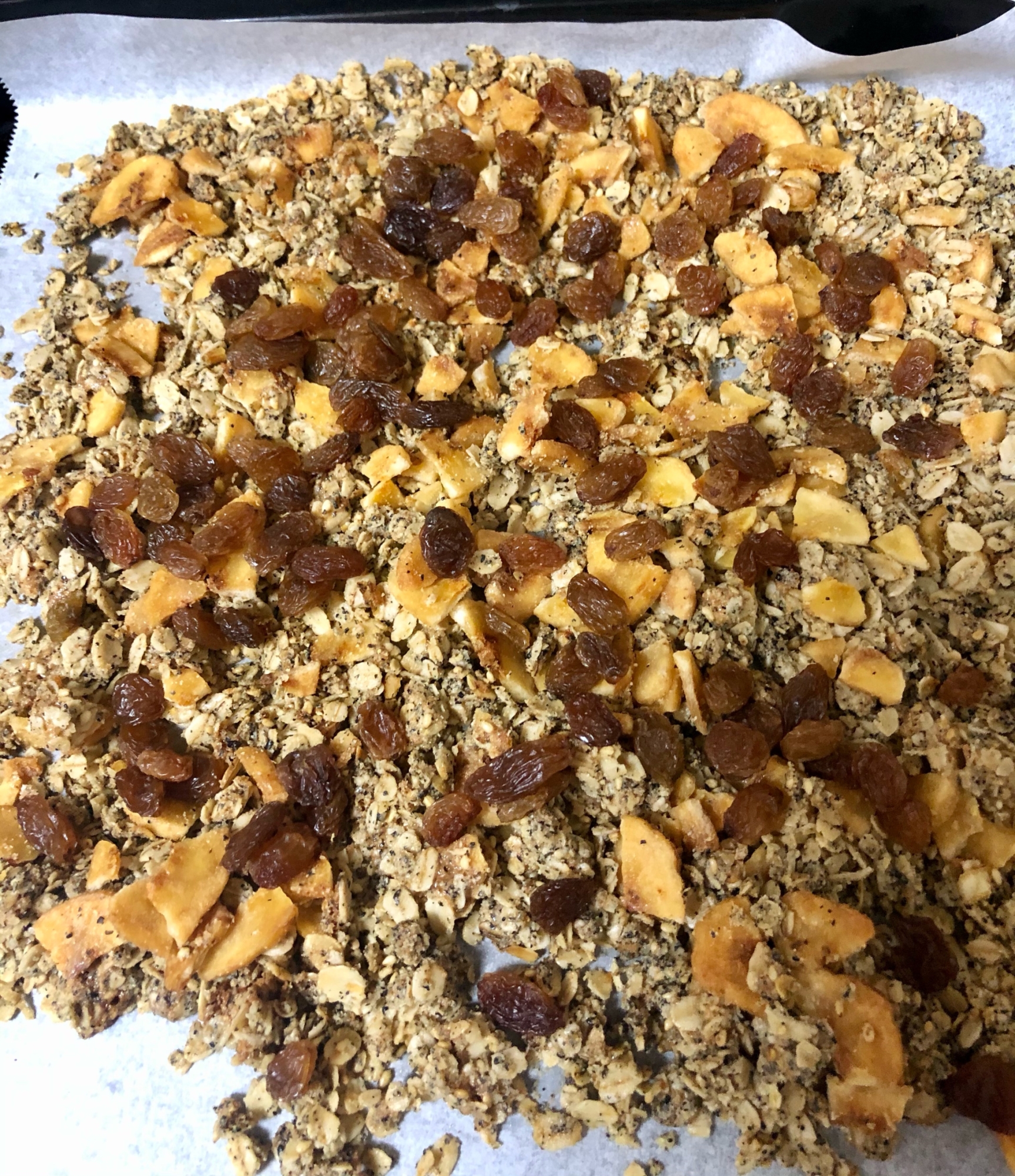 バナナチップ&ココナッツのオートミールグラノーラ