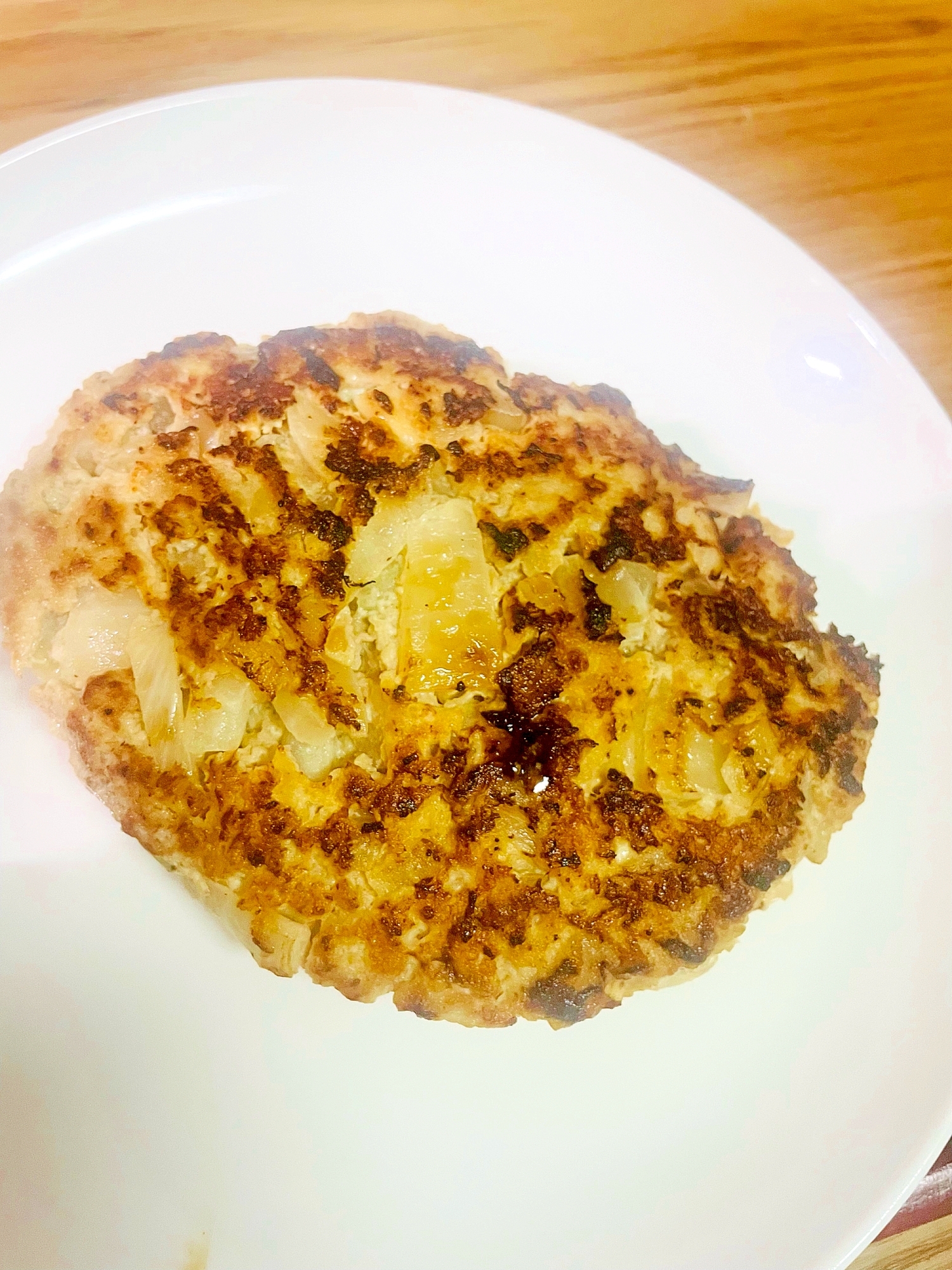 玉ねぎザクザク！ハンバーグ