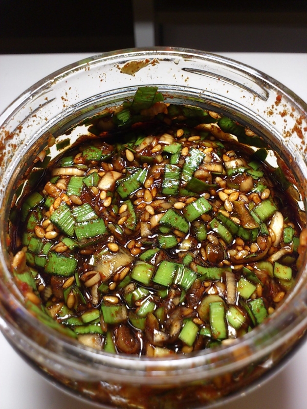 韓国風ニラだれ