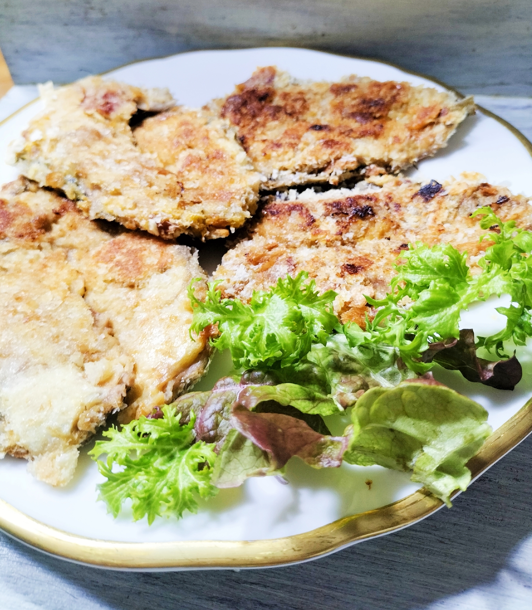 鰯の梅フライ