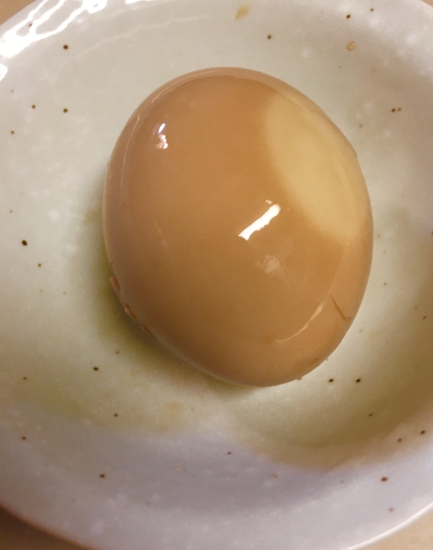 生姜味の味付け卵