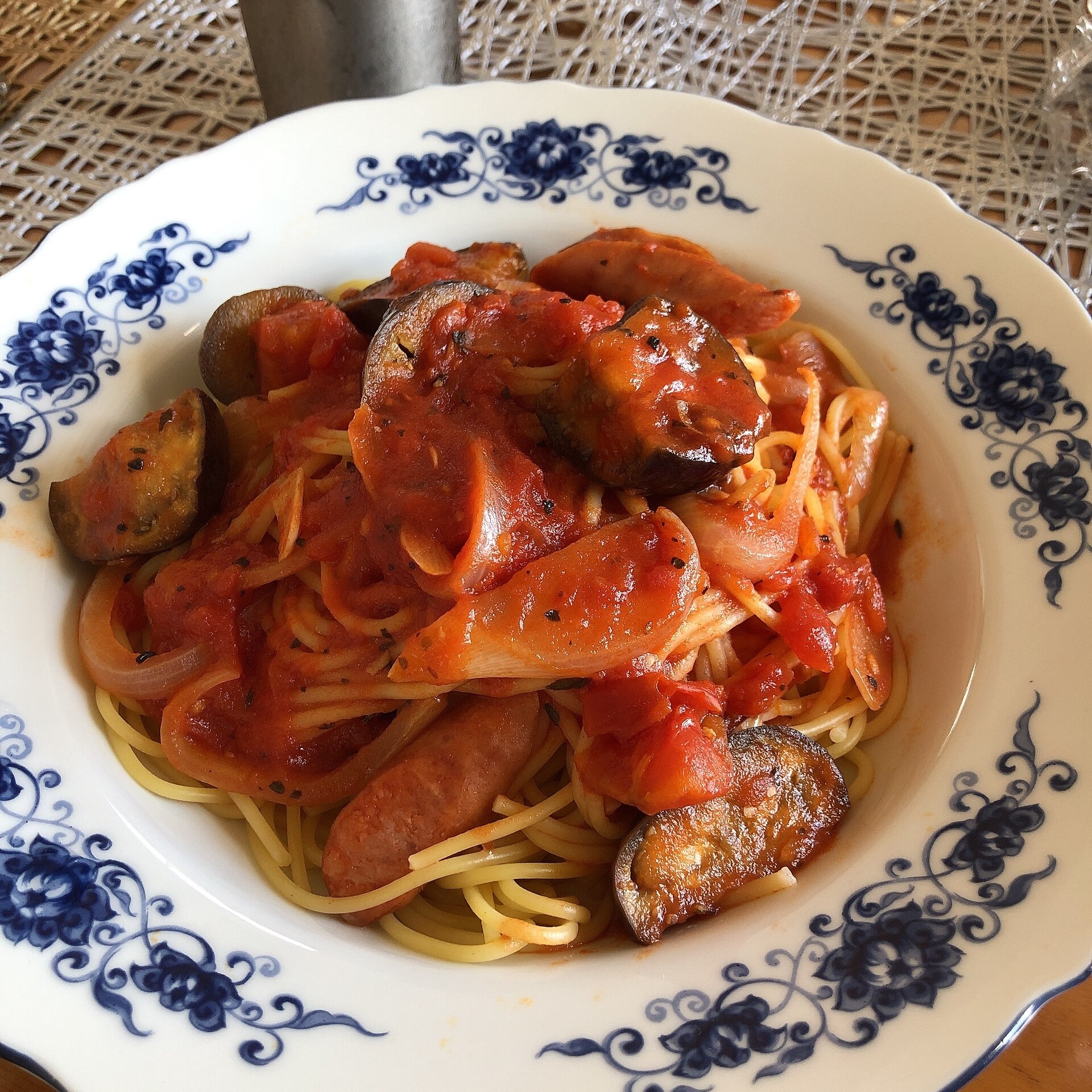 トマトなすびパスタ ミニチドリダブルジャケット　24AW 01914ab879ac0a20c435b68d0b9226