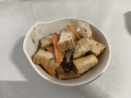 厚揚げのきのこあんかけ