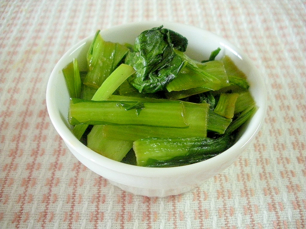 ☆小松菜の炒め物わさび醤油味☆