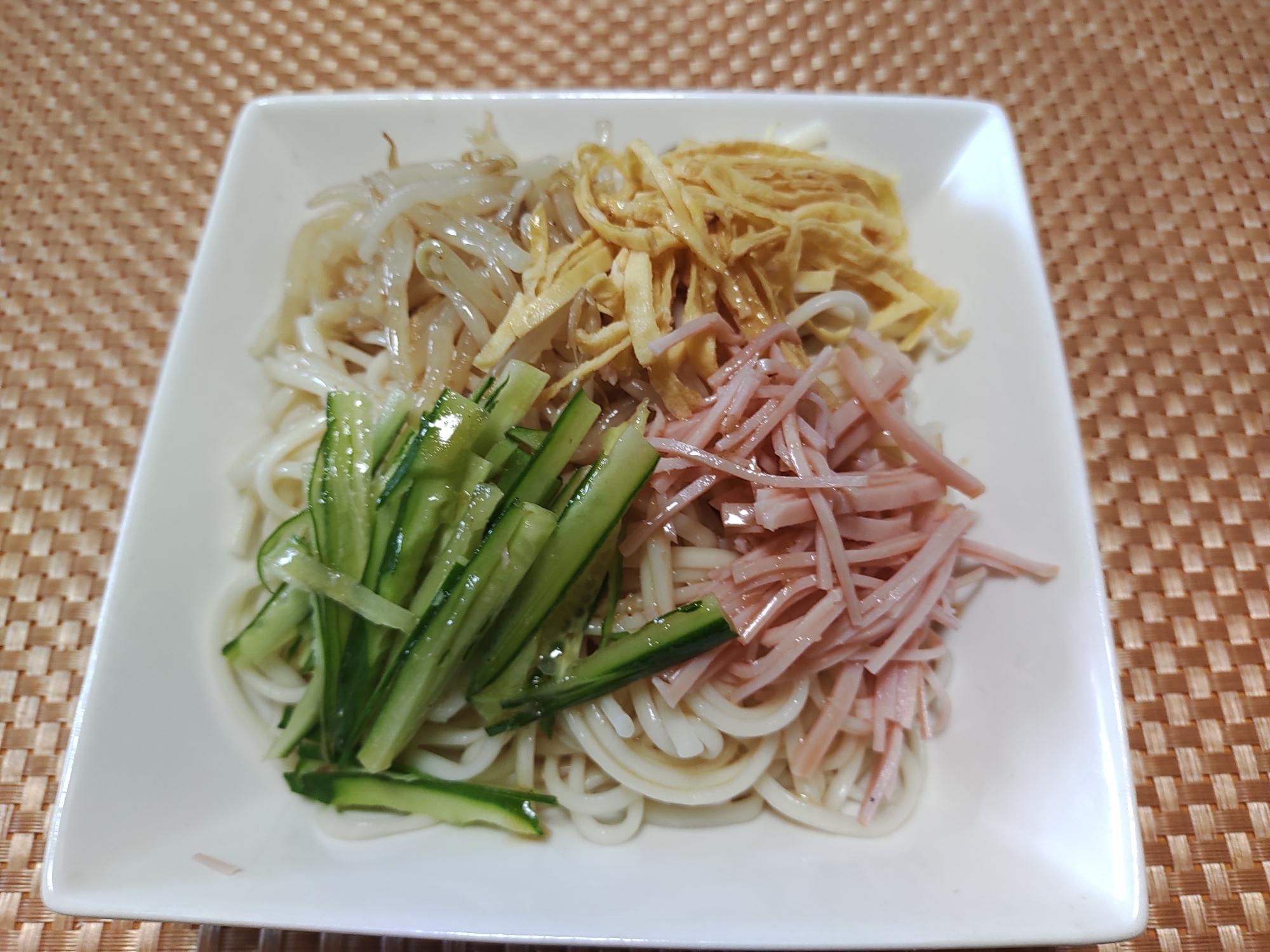 冷やし中華うどん