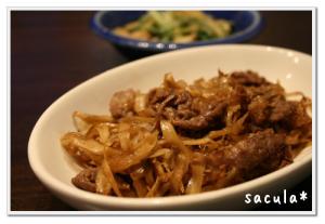 牛肉とごぼうの炒め物