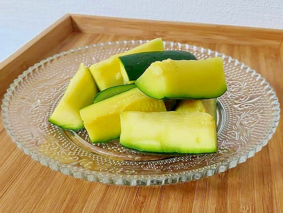 作り置きにぴったり ズッキーニの生姜和え