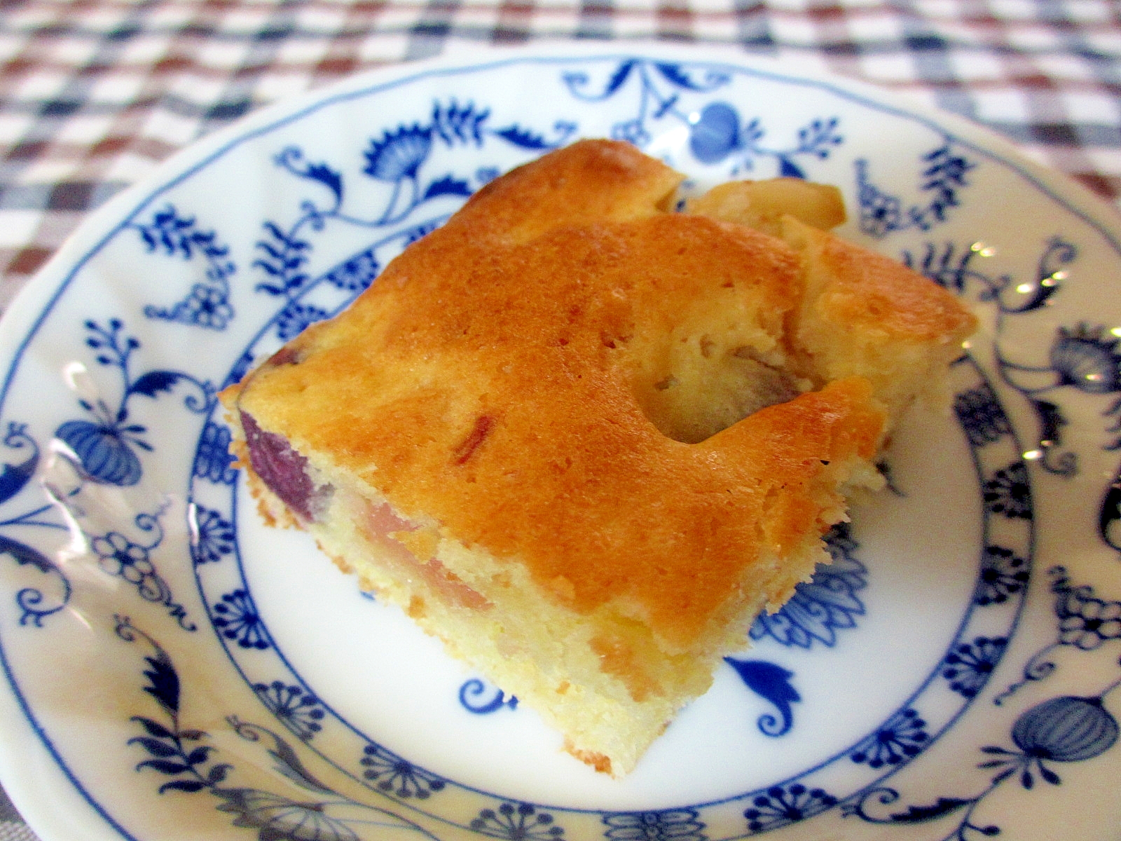 紫芋とりんごの豆腐ケーキ レシピ 作り方 By Mococo05 楽天レシピ