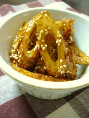 時間がない日のお弁当に☆ちくわの甘辛きんぴら レシピ・作り方 by