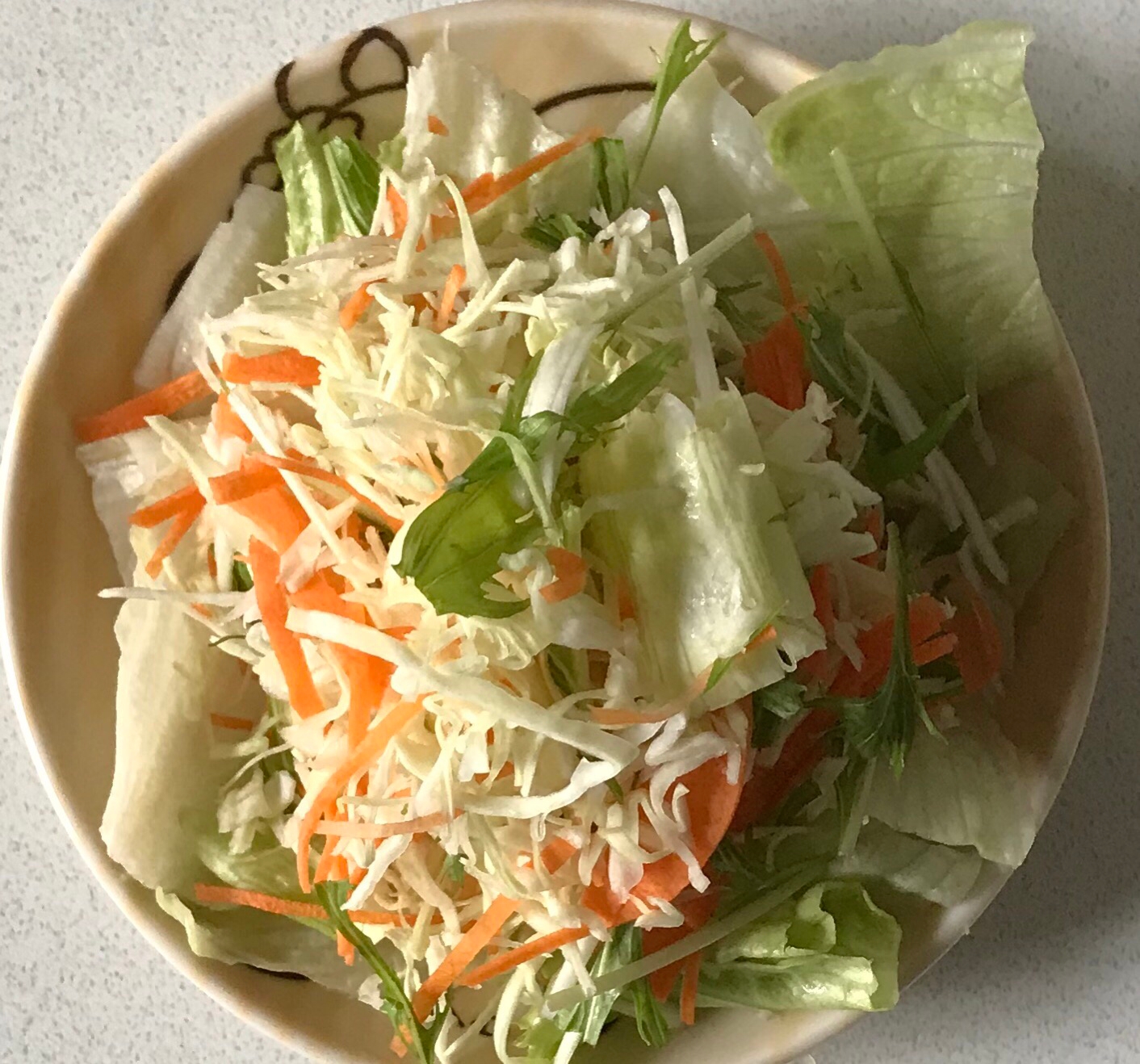 レタス人参キャベツ水菜サラダ レシピ 作り方 By ともオカンyoutuber 楽天レシピ