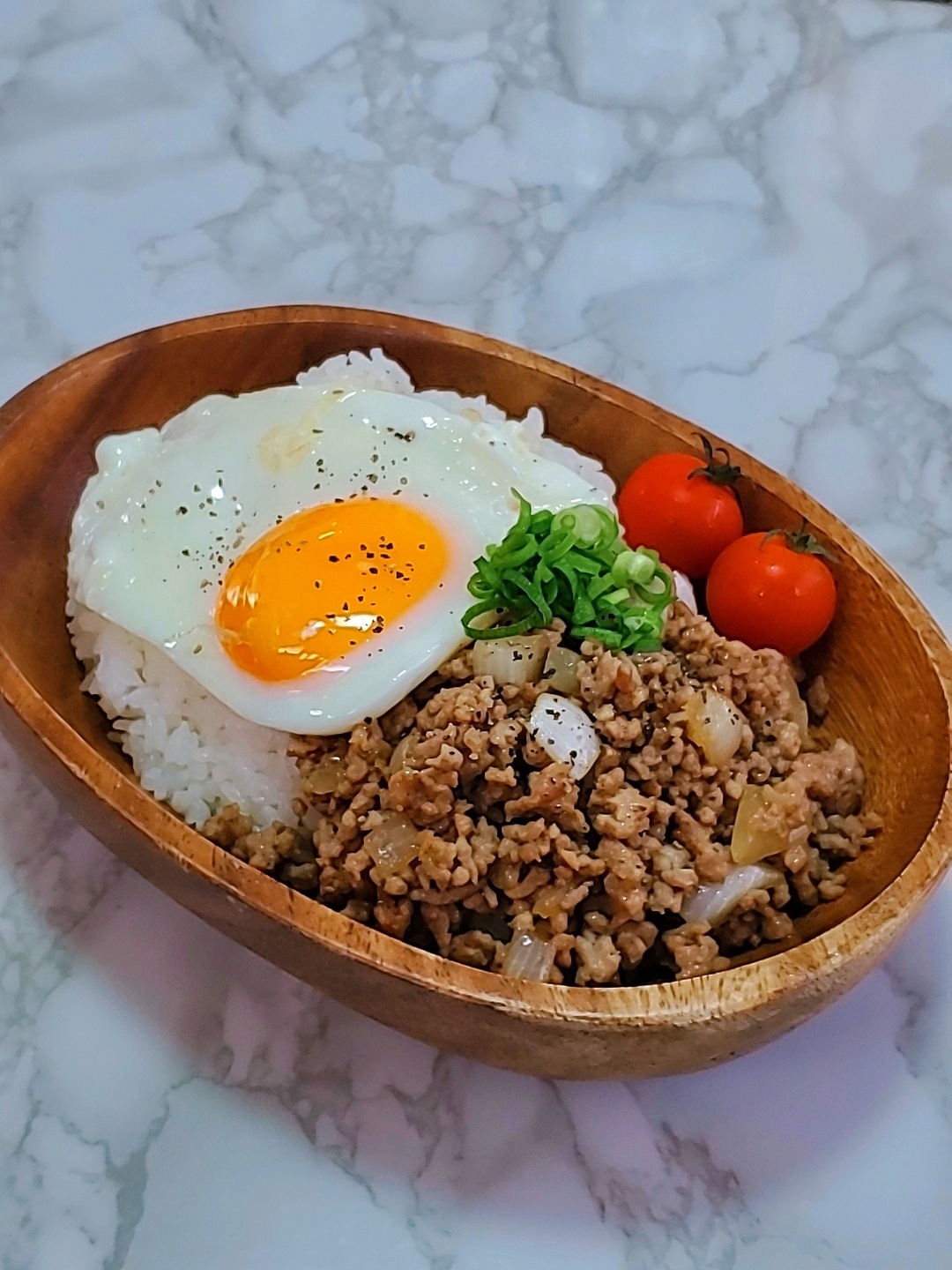 鶏そぼろ親子飯