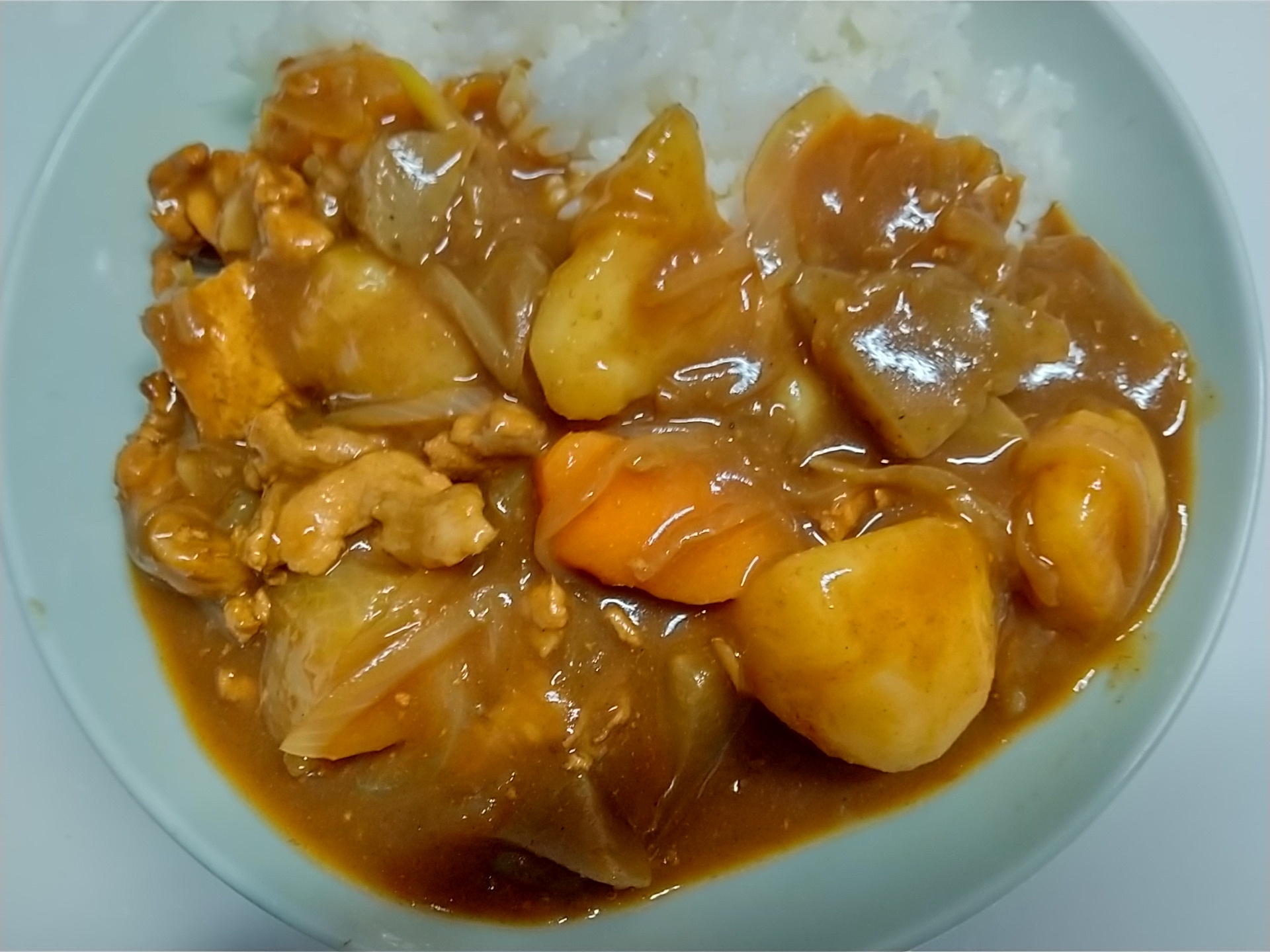 おでんをリメイク♪カレーライス