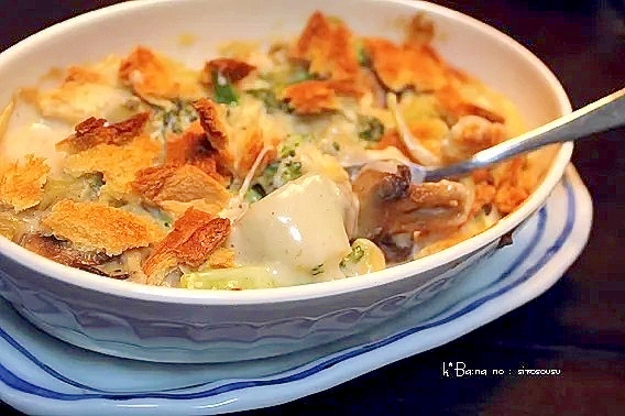 茄子とマッシュルームのグラタン レシピ 作り方 By きばな 楽天レシピ