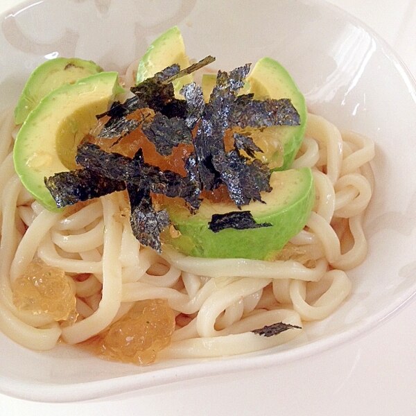 コンソメゼリーのせアボカドサラダうどん レシピ 作り方 By とっこ 楽天レシピ コンソメゼリーのせアボカドサラダうどん レシピ 作り方 By とっこ 楽天レシピ