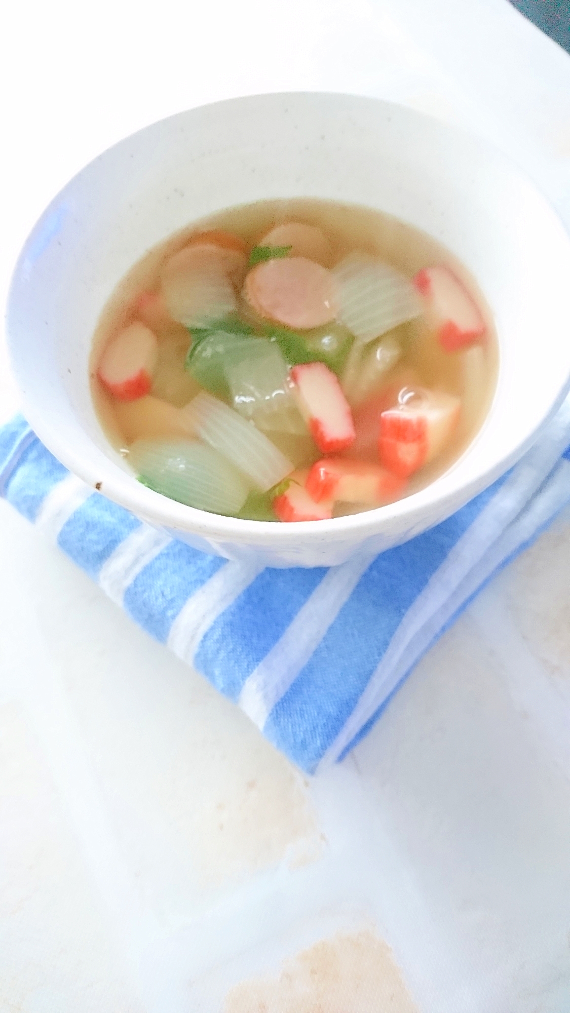 ウインナーとカニカマのコンソメスープ レシピ 作り方 By ワタシの料理日記 楽天レシピ ウインナーとカニカマのコンソメスープ レシピ 作り方 By ワタシの料理日記 楽天レシピ