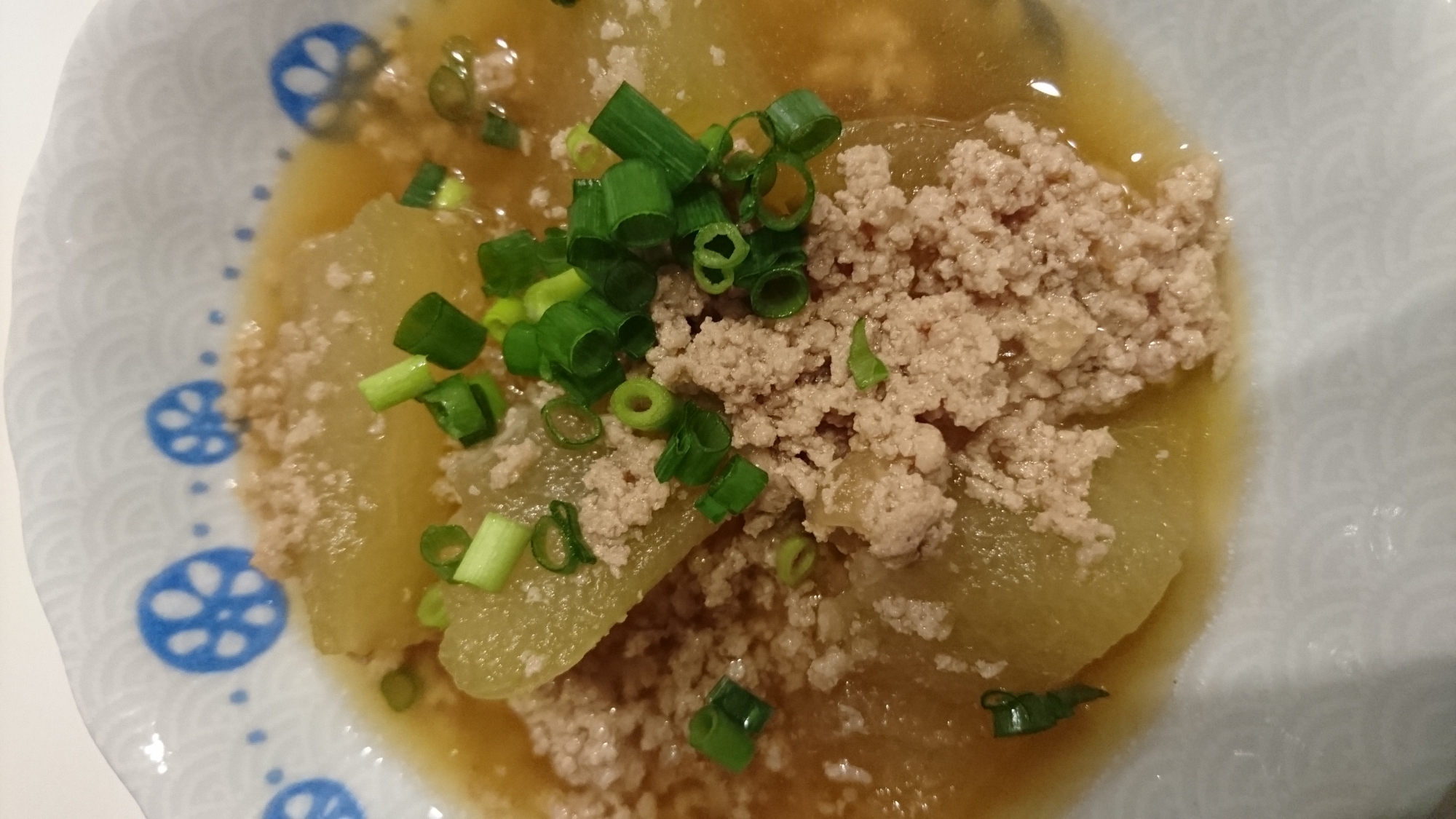 麺つゆだけ！冬瓜の煮物