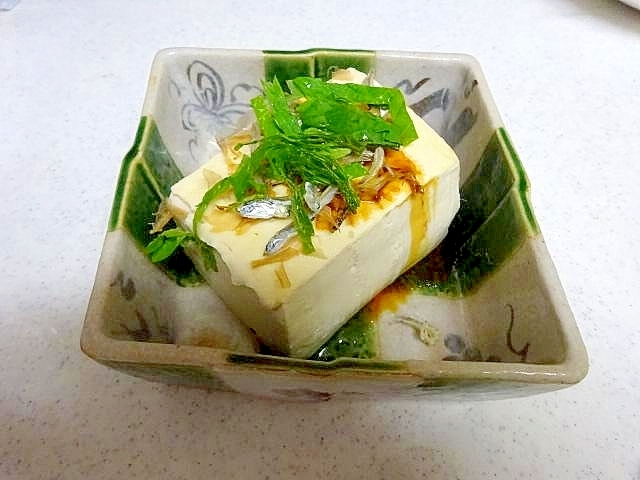 レンジで簡単湯豆腐