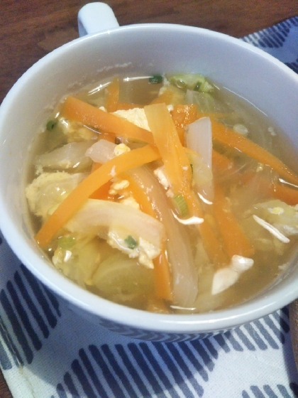 野菜たっぷり♪和風スープ