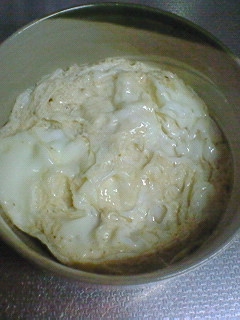 卵白はレンジでチン♪