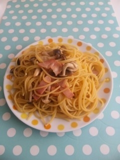 しめじの和風スパゲティ