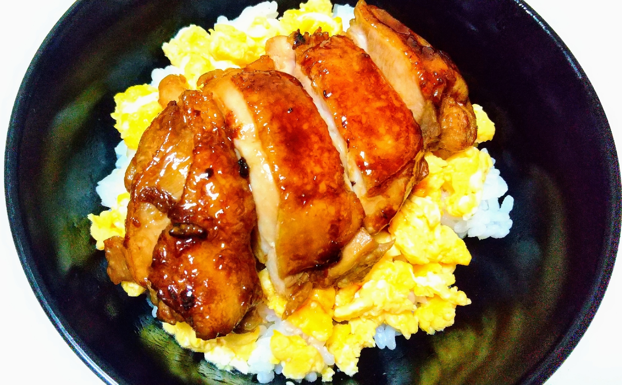 甘酢照り焼きチキン丼