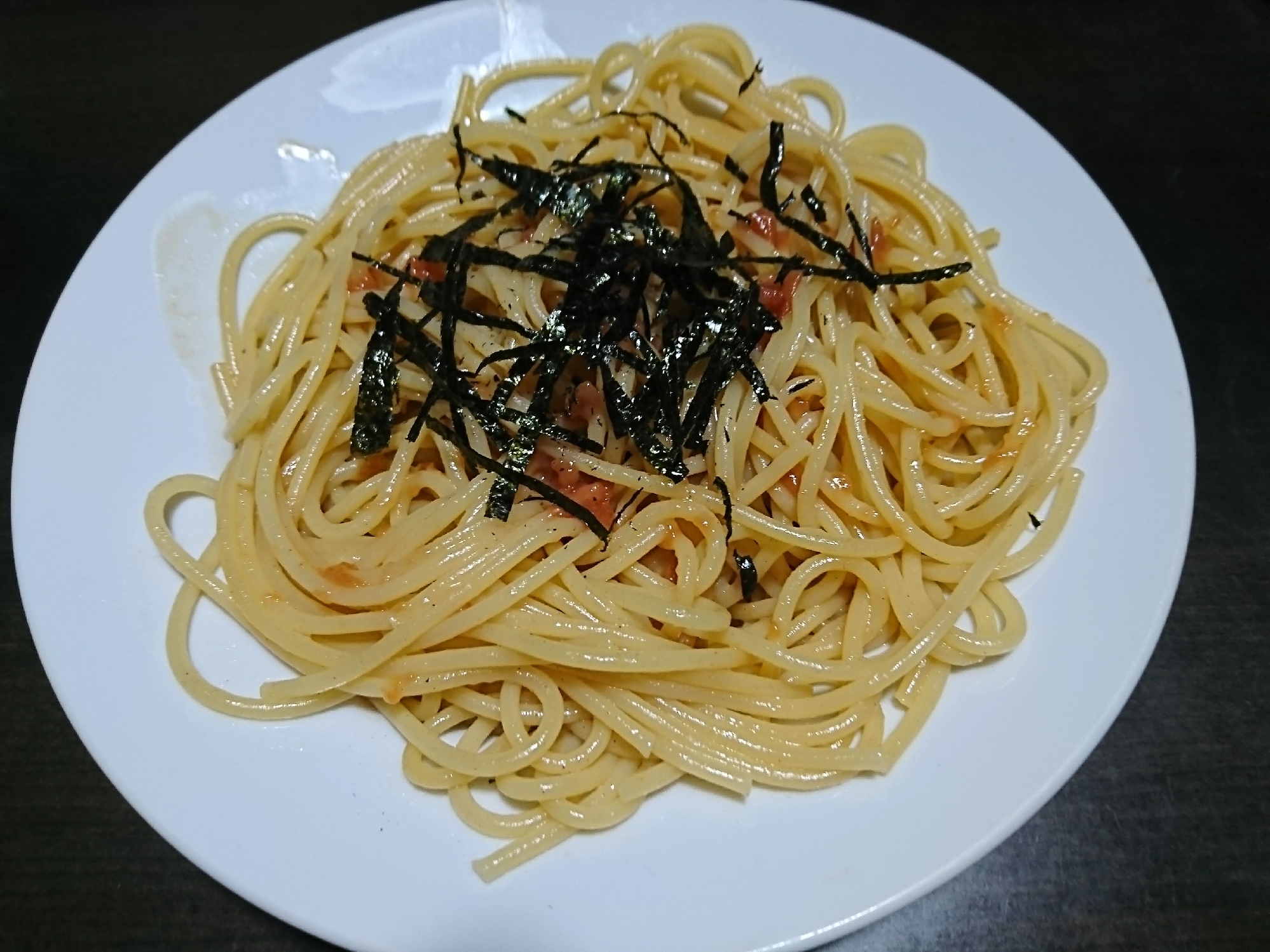 簡単 梅スパゲティ