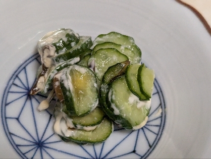 きゅうりの昆布マヨサラダ