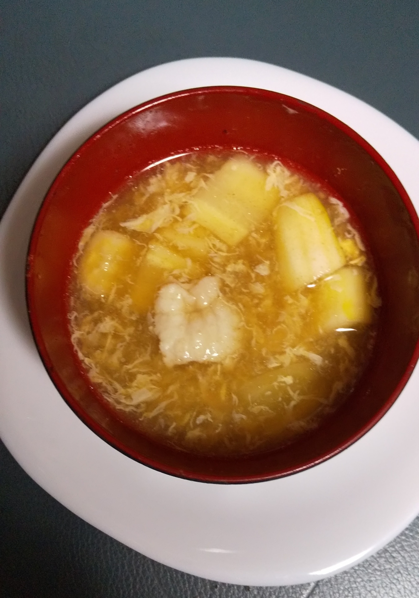 鳥胸肉をつるんと食べられる瓜あんかけ卵とじ