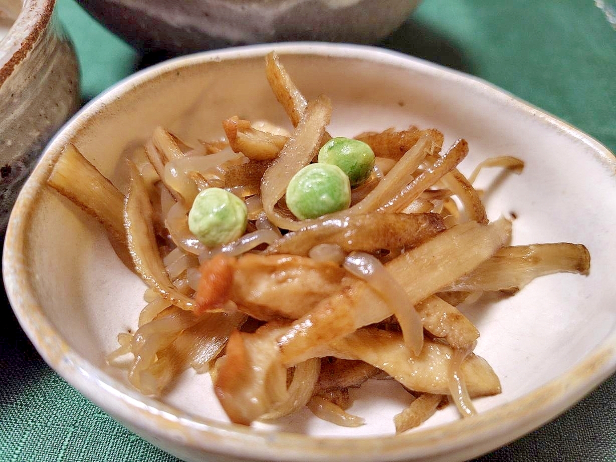 節約おかず　ちくわ白瀧ゴボウきんぴら