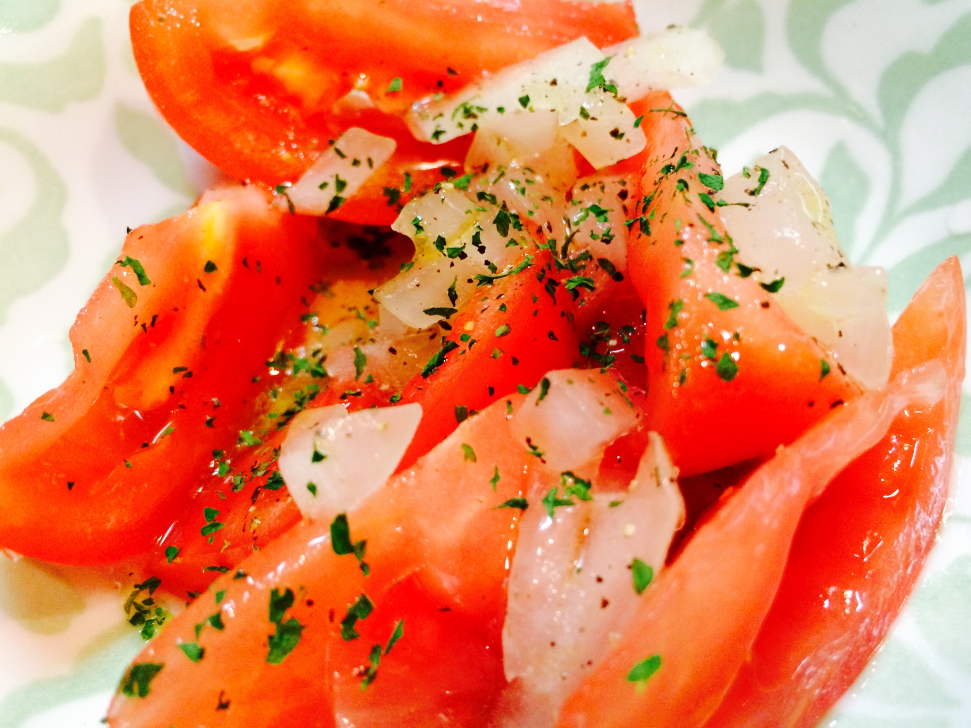 さっぱり!冷やしトマトのイタリアンドレッシングかけ