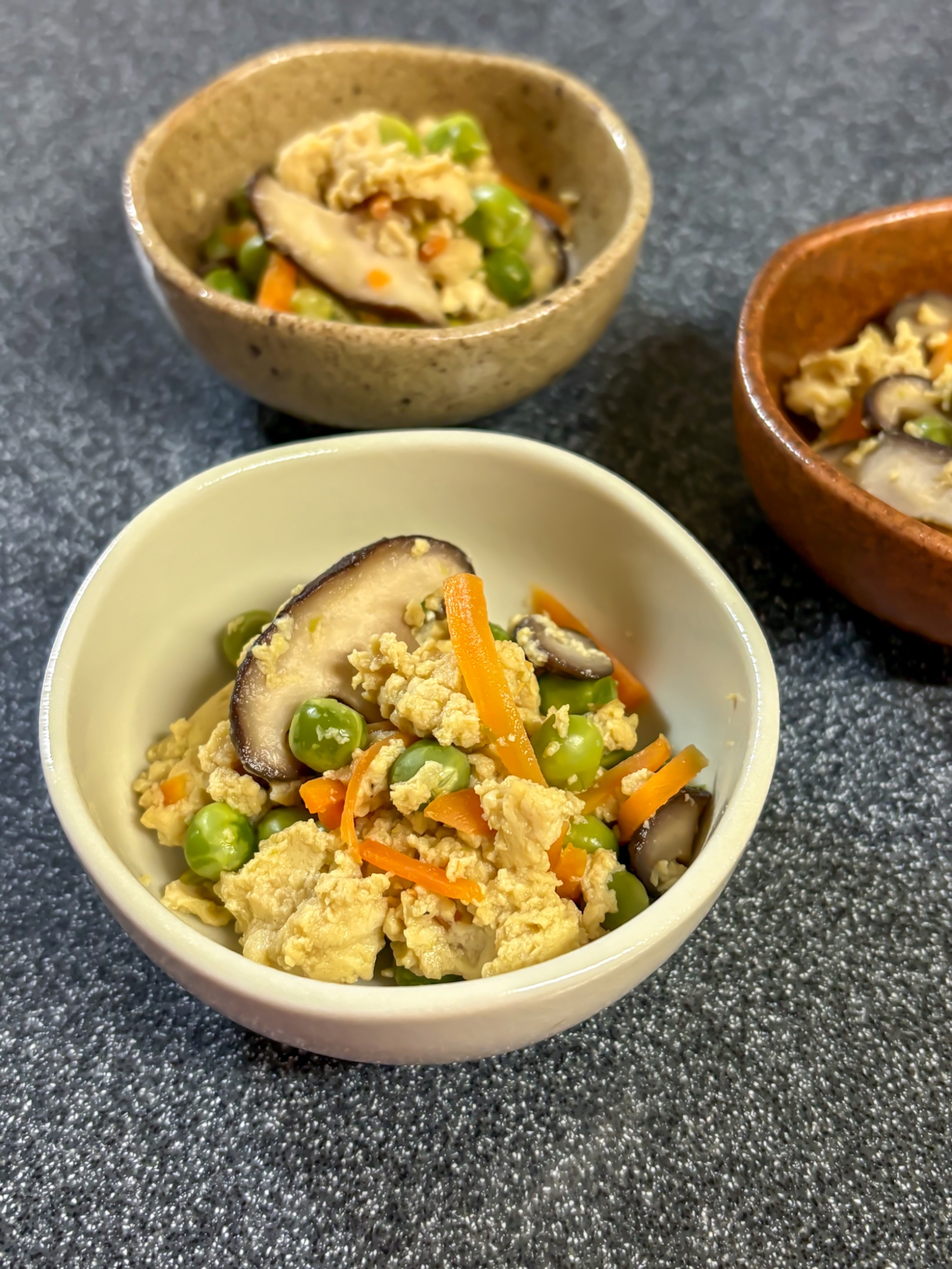 冷凍した豆腐であと一品！炒り豆腐