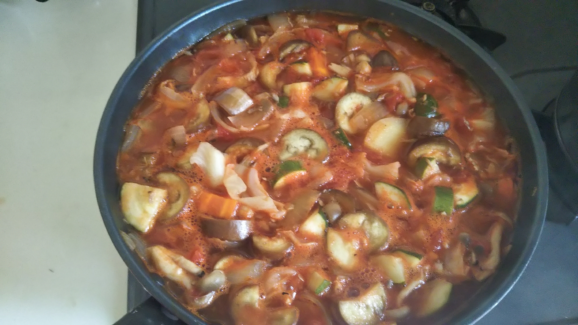 簡単！ズッキーニ入りサバ缶のトマト煮