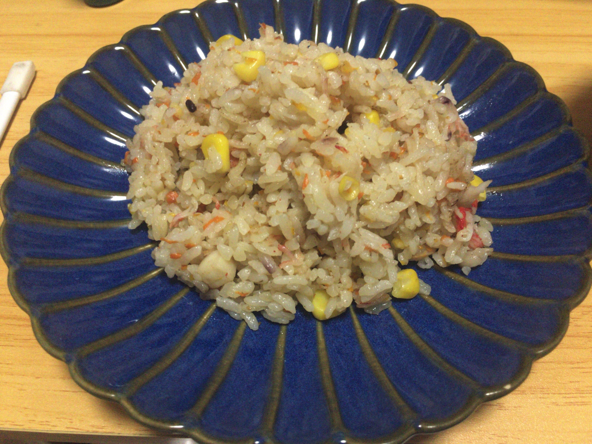 炊飯器でピラフ