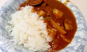 簡単！トマト缶で夏野菜カレー