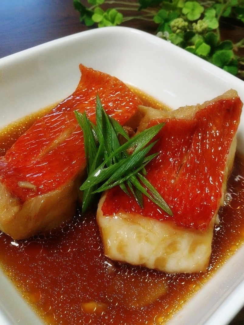 めんつゆで簡単金目鯛の煮付け レシピ 作り方 By Mami S 楽天レシピ めんつゆで簡単金目鯛の煮付け レシピ 作り方 By Mami S 楽天レシピ