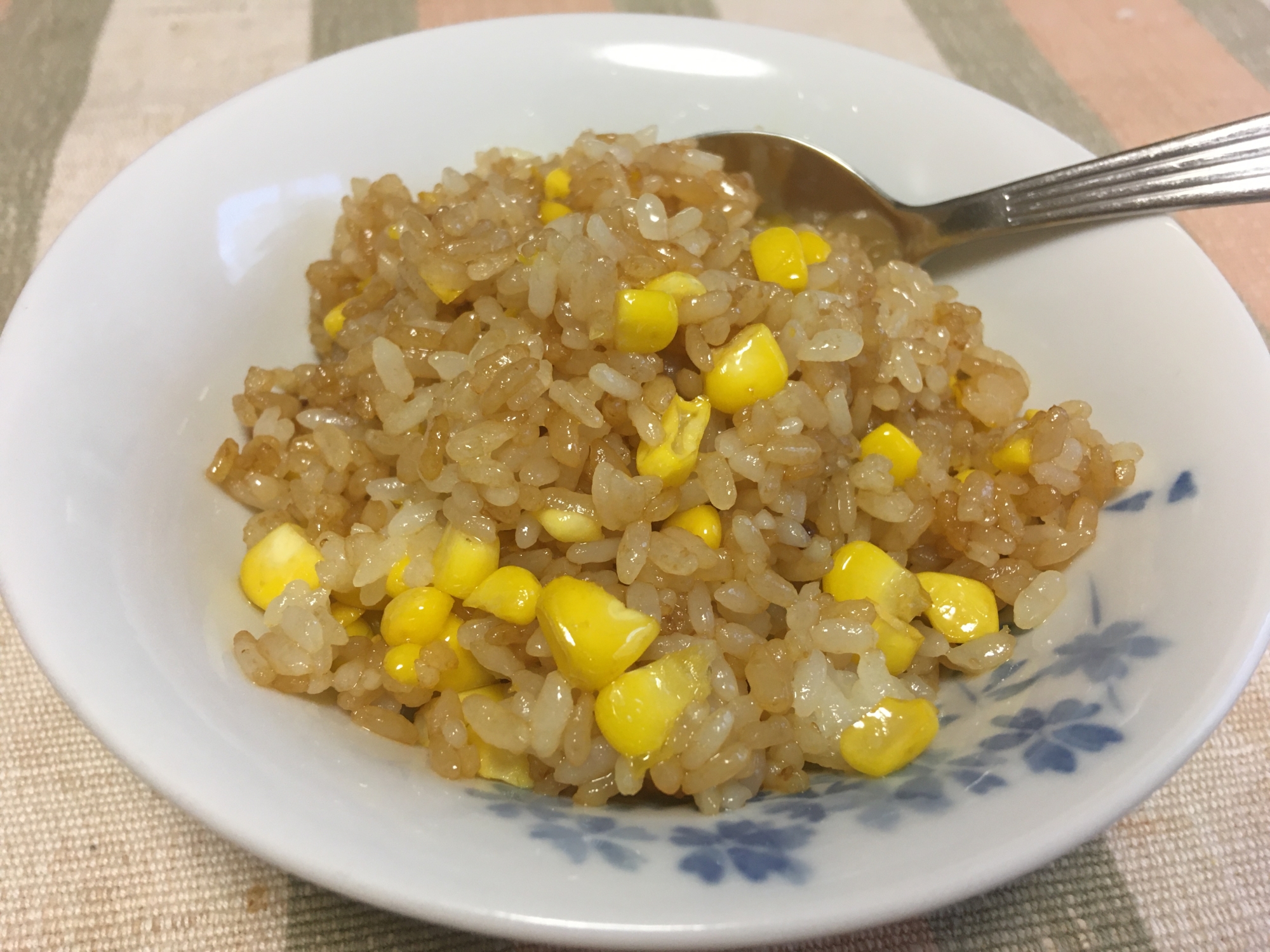 バターコーン醤油ごはん