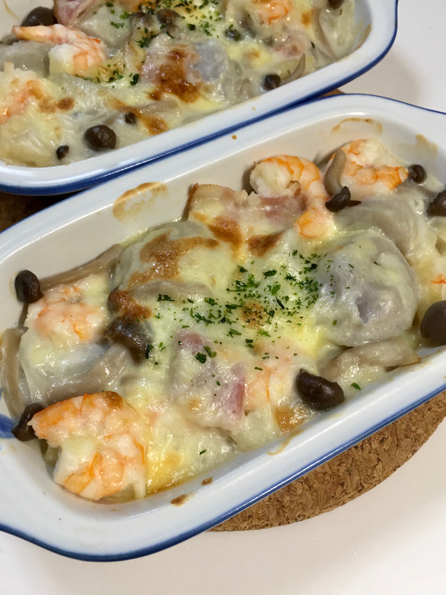 シーフードグラタン