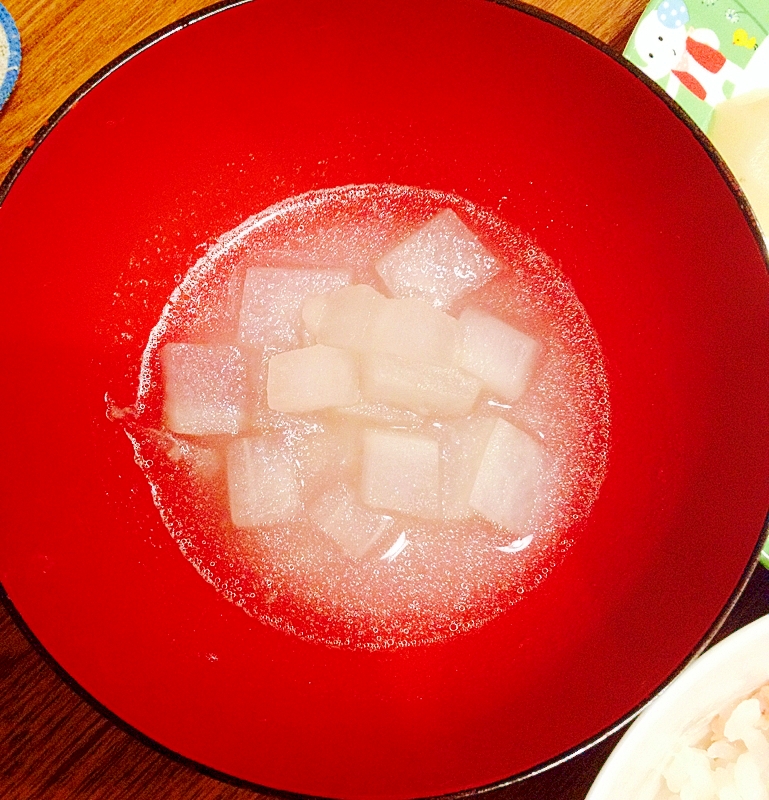 幼児食☆大根とジャガイモのスープ