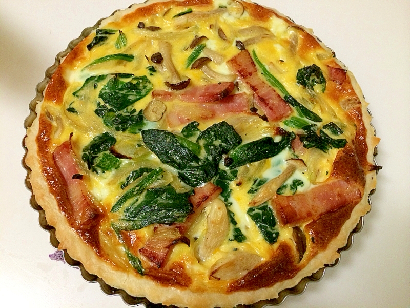 簡単!冷凍パイシートでキッシュ☆