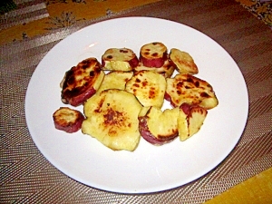 簡単！フライパンで焼きさつまいも