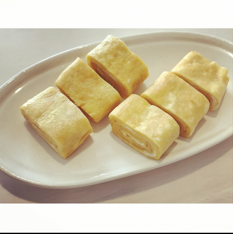 冷凍してもフワフワ！だし巻き卵♪