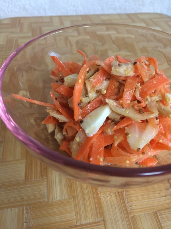 人参 玉ねぎのツナ卵サラダ レシピ 作り方 By はるっちじゅんじ 楽天レシピ