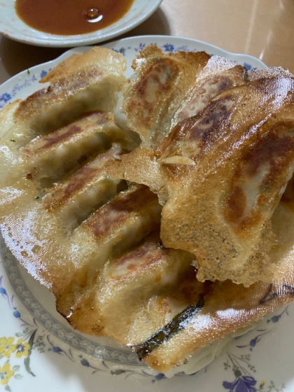 羽根つき餃子の焼き方☆～冷凍からの～