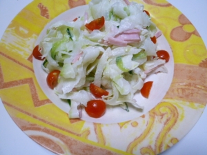 冬瓜とハムきゅうりのサラダ レシピ 作り方 By りょぅママ 楽天レシピ