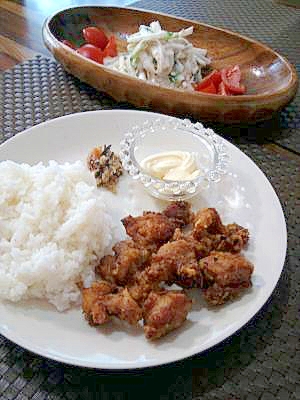 味付け肉で簡単唐揚げ♪