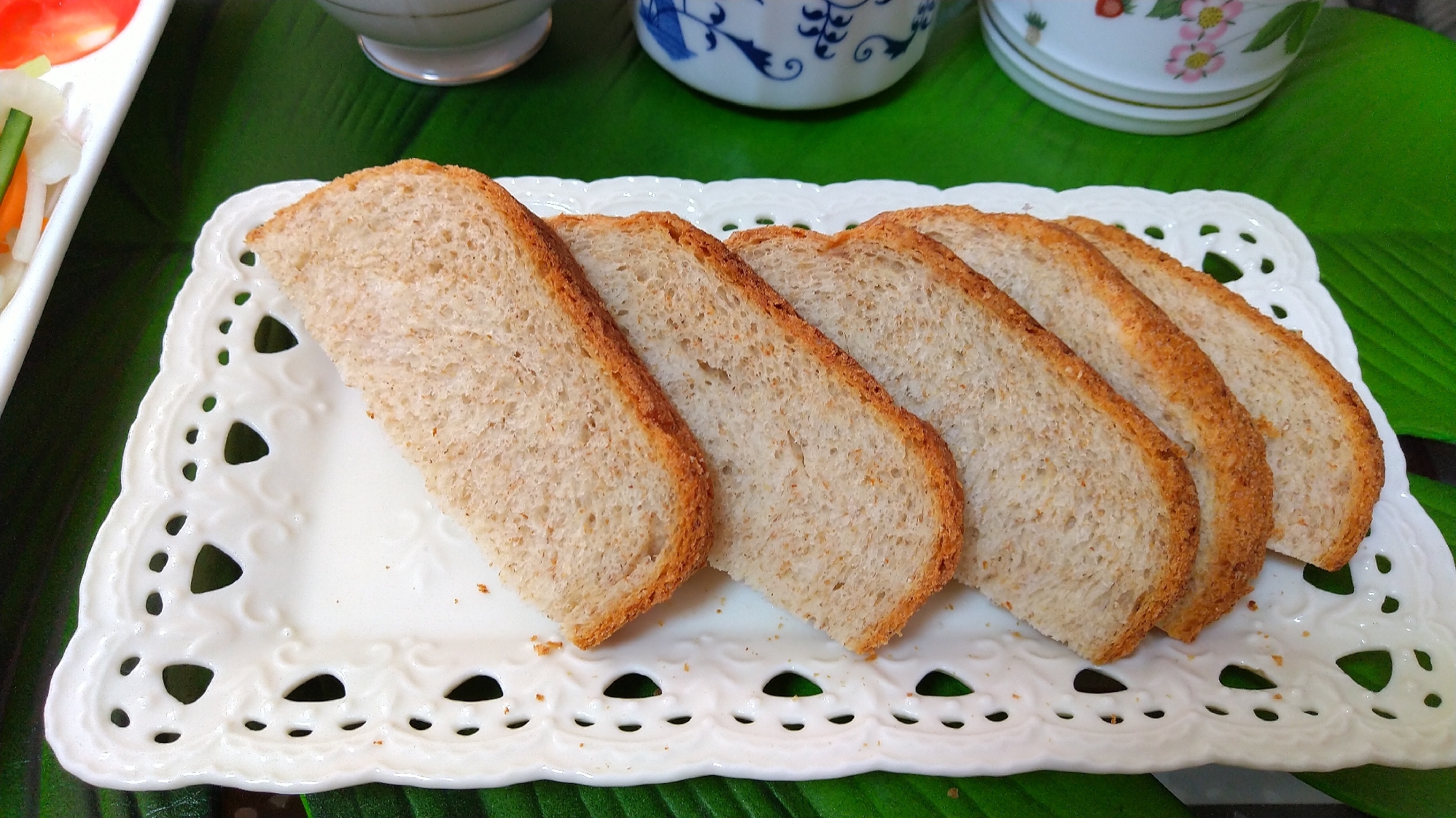 ヨーグルト入りライ麦パン！ホームベーカリーで♪