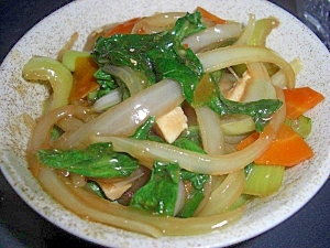鶏肉でヘルシー★中華丼