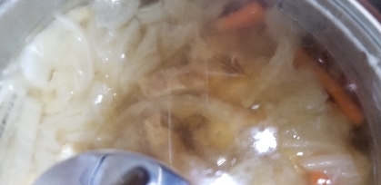体ポカポカ水餃子スープ