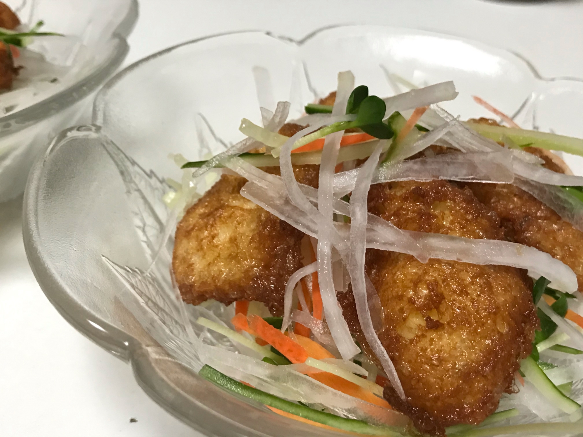 長芋の揚げサラダ